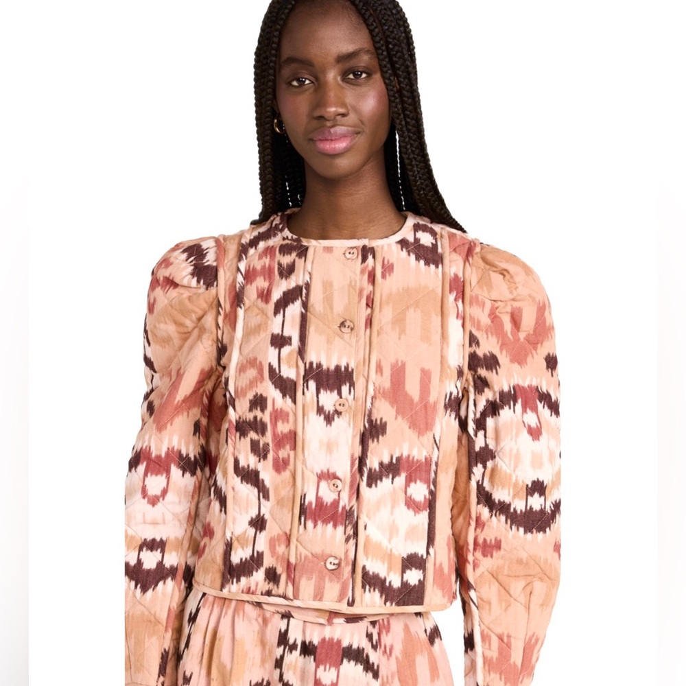 Ulla Johnson quilted jacket size Large BRAND NEW WITH TAGS. Arabella Sienna